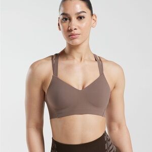 Women's Gymshark Apex Limit Sports Bra xxl truffle brown